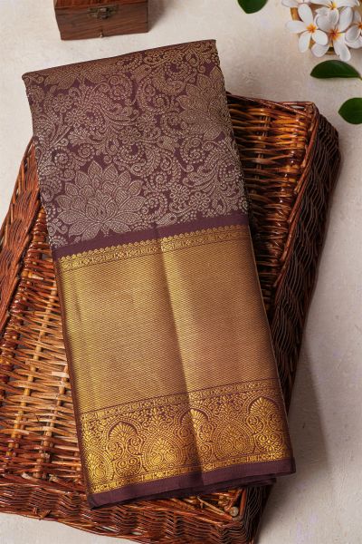 Pure Zari Kancheepuram Silk Saree